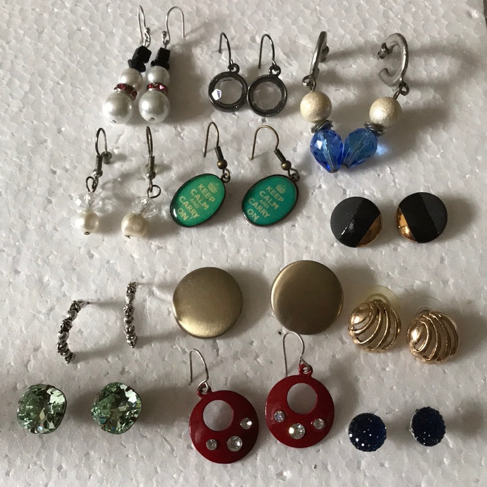 Bundle 12 pair earring